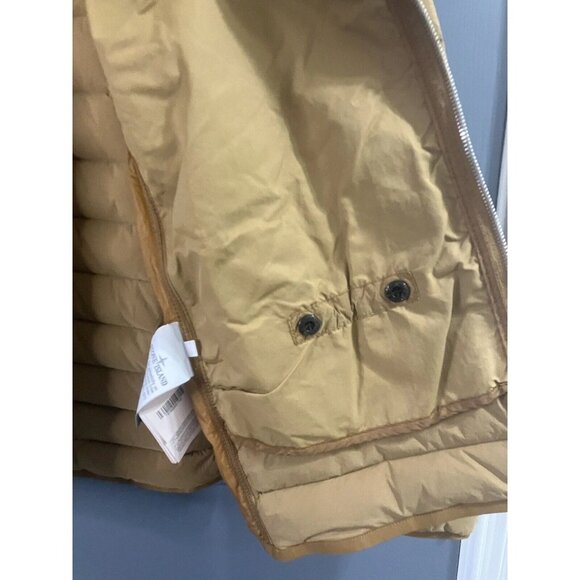 Stone Island Real Down Jacket • Tobacco Brown • Size L - Picture 6 of 9